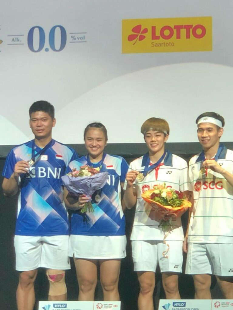 แบดไทยลั่น! เยอรมัน ครีม-"ปอป้อ-บาส" คว้าแชมป์ “HYLO Open 2021”