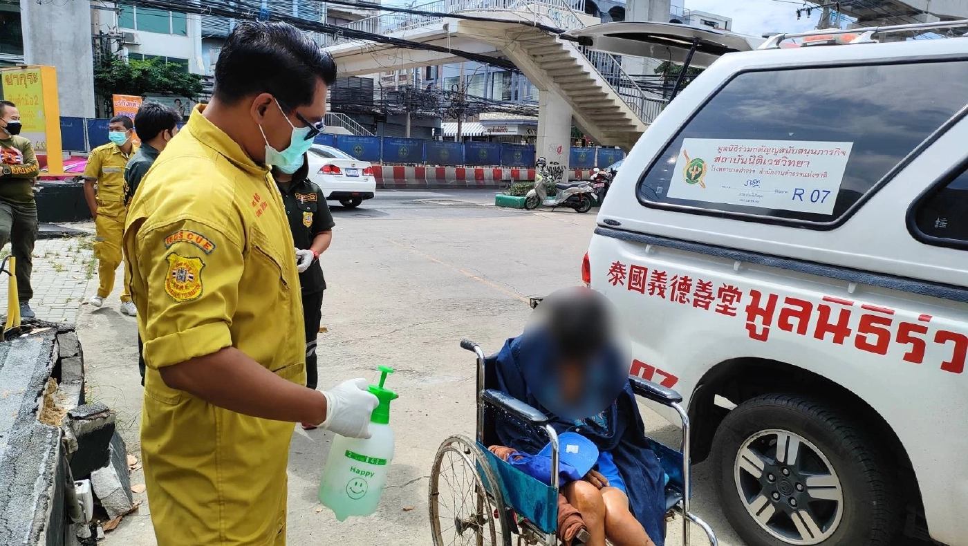 สลดใจ! ตระเวนพาเมียป่วยหางานทำ ก่อนพบตายคาวีลแชร์