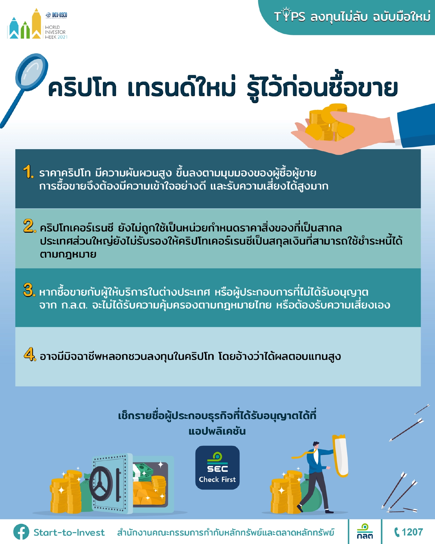 รู้จัก "คริปโทเคอเรนซี่ " เทรนด์ใหม่วันนี้ เพื่อผู้บริโภคก้าวทันโลกการเงิน