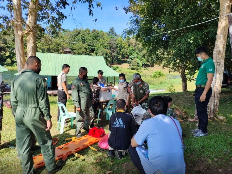 สลด!  เจ้าหน้าที่พิทักษ์ป่าเขาแหลม แทงกันก่อนยิงตัวเองดับ