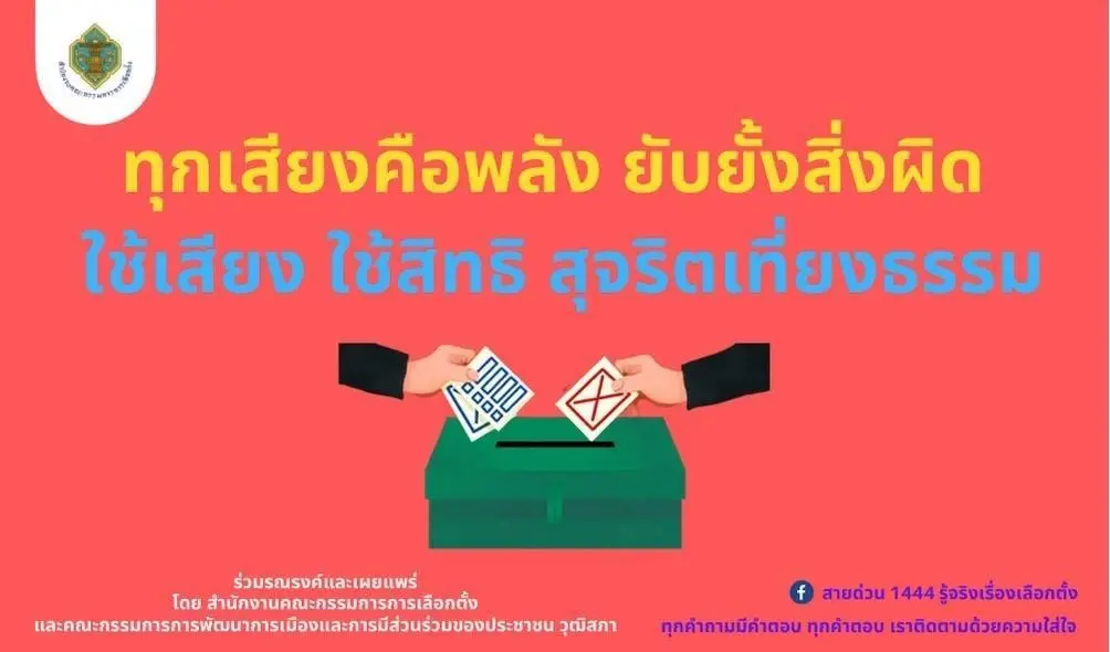ย้ำก่อนกา ! เปิดบัตร “เลือกตั้ง อบต. 2564” 2 ใบ “แดง-น้ำเงิน”