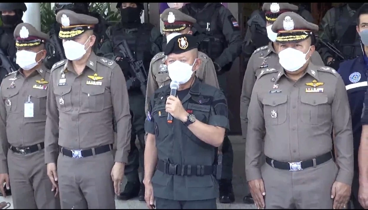 บุกรีสอร์ทจับอาวุธปืนก่อนเลือกตั้งนายก อบต. ยึดปืน 111 กระบอก กระสุน 1,320 นัด