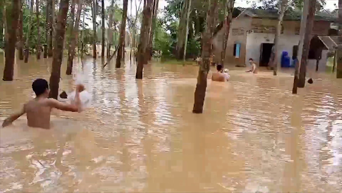 เตือน 3 อำเภอ จ.ชุมพร เฝ้าระวังฝนตกหนัก