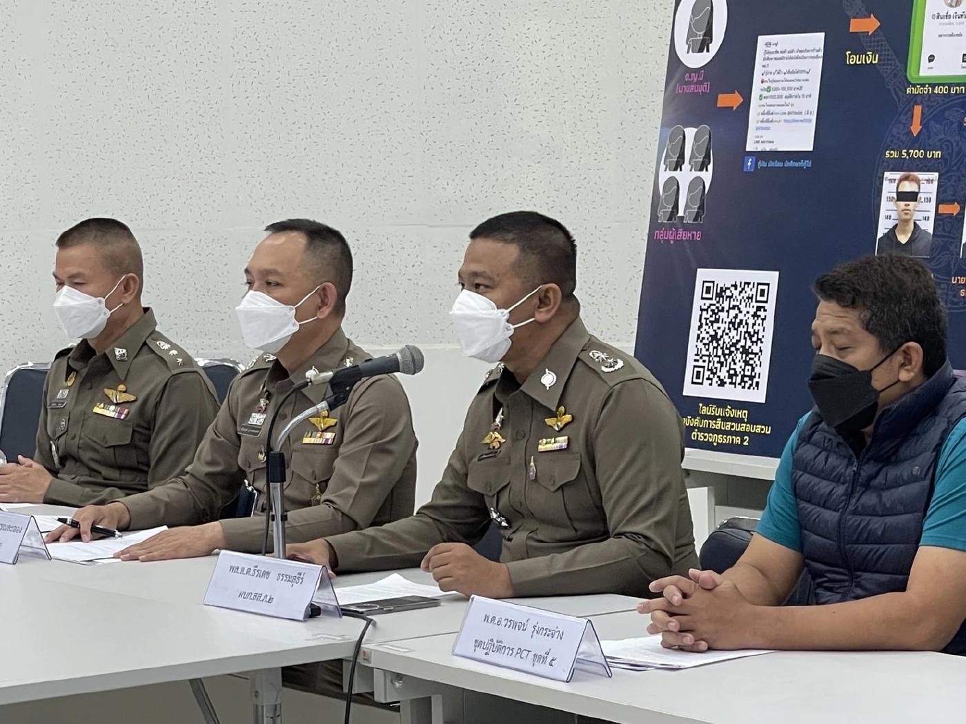 จับกุมแก๊งเงินกู้ออนไลน์ ตุ๋นเหยื่อวัย 15 กู้เงินทำธุระกิจช่วยครอบครัว