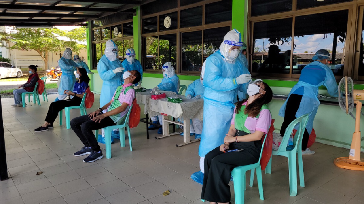 ผลตรวจกลุ่มเสี่ยง รร.ปทุมพิทยาคมเป็นลบทั้ง 134 คน