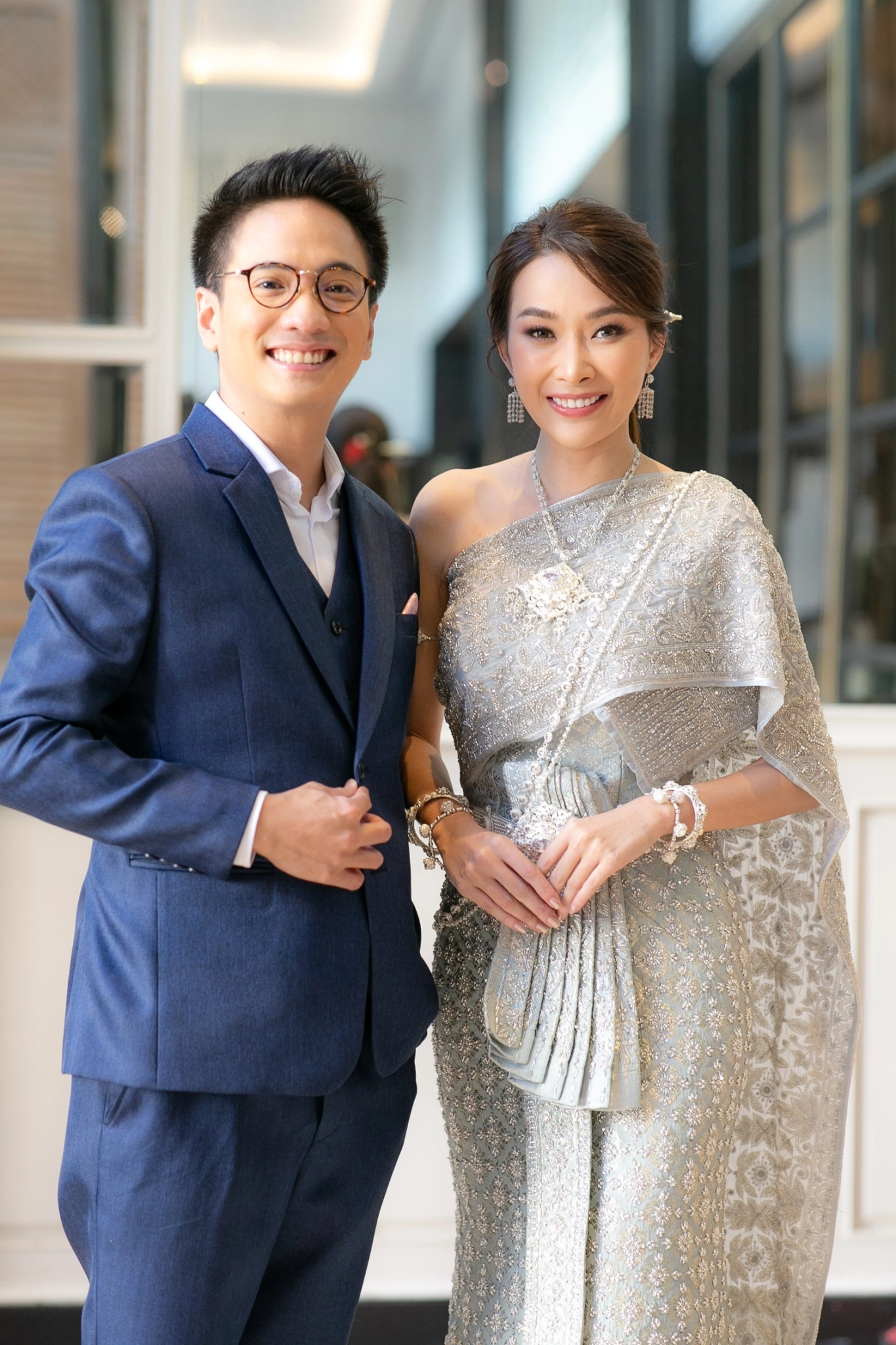 ดิม Tattoo Colour ควงแฟนสาวนอกวงการเข้าพิธีวิวาห์สุดชื่นมื่น