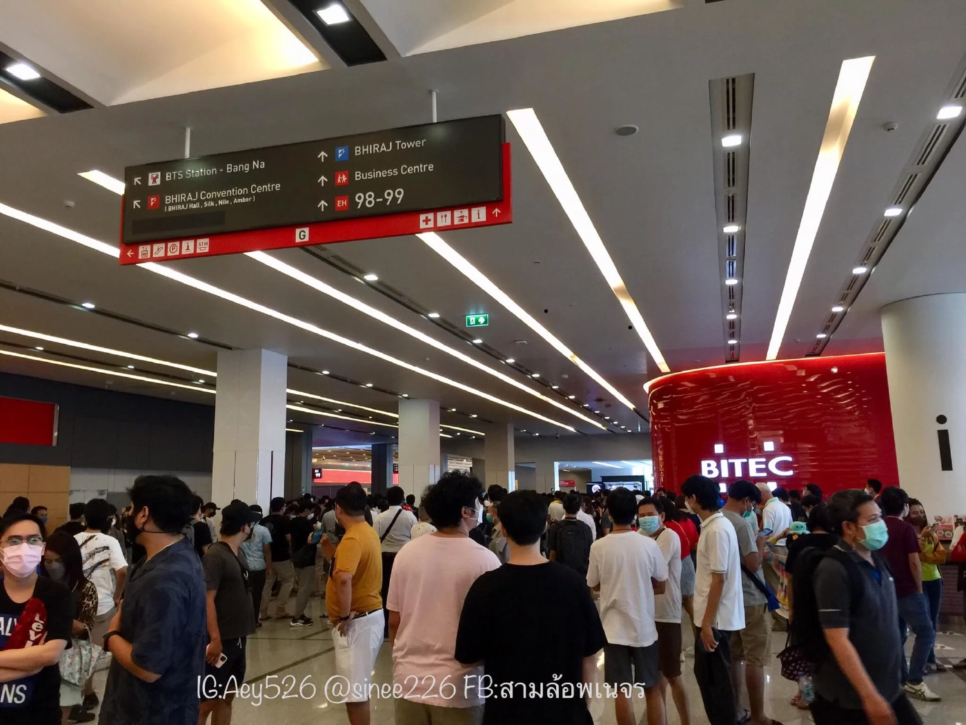 ไม่กลัวโควิด คนแน่น “ไบเทคบางนา” แห่เที่ยวชม 4 อีเว้นท์ใหญ่
