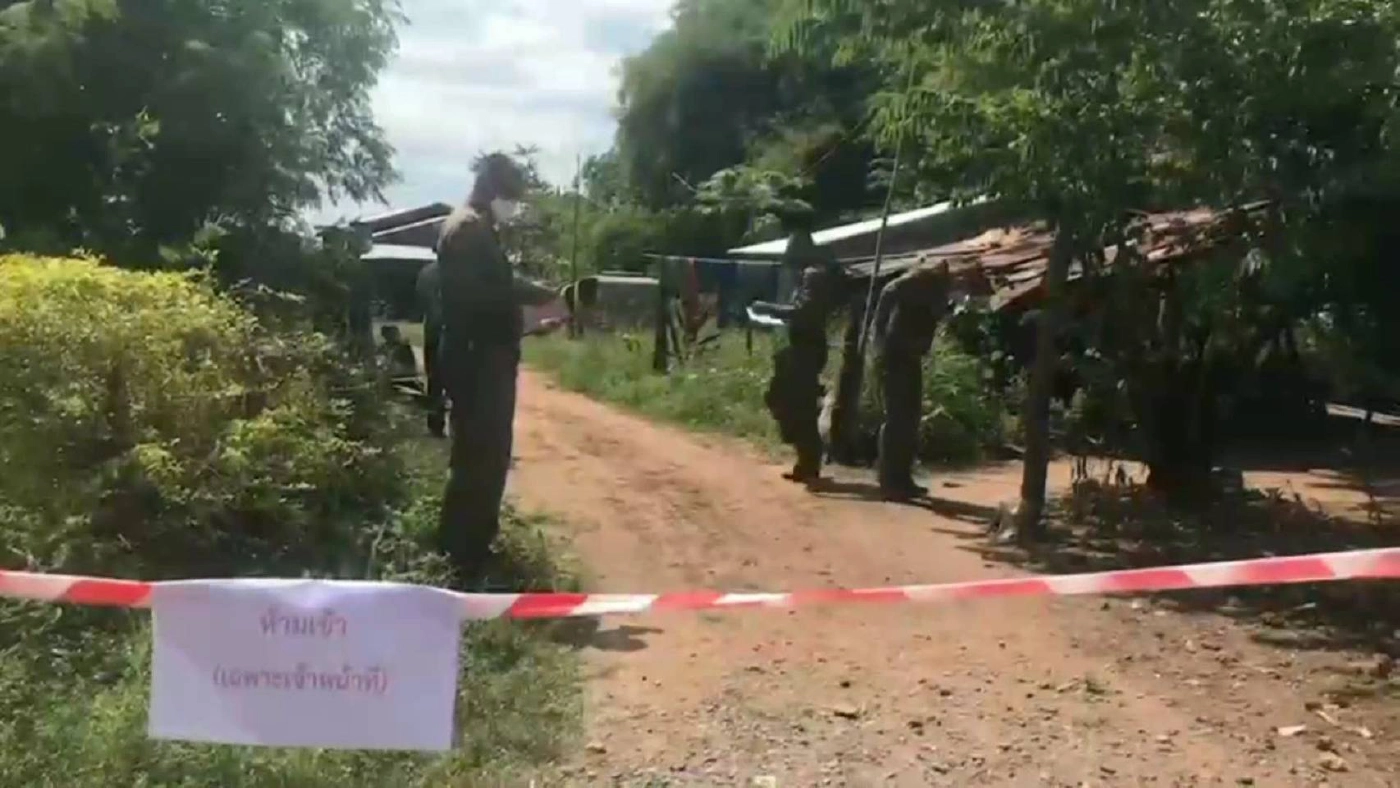 หนุ่มใหญ่ถูกแทงโหดทะลุลำคอดับหน้าบ้านพัก