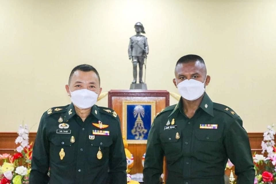 "บัวขาว บัญชาเมฆ" ได้เลื่อนยศทางทหารเป็นร้อยโท
