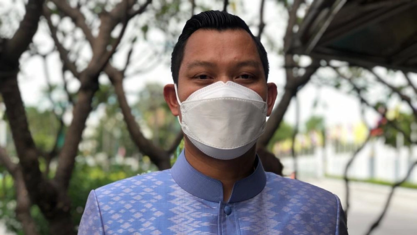 นายธนกร วังบุญคงชนะ โฆษกประจำสำนักนายกรัฐมนตรี