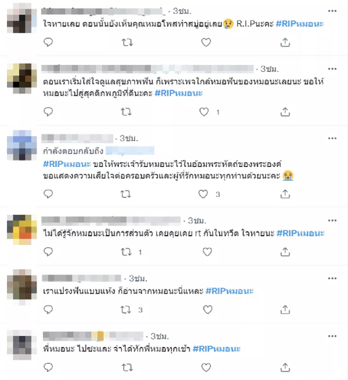 “โพสต์สุดท้ายหมอนะ” ก่อนเสียชีวิต แฟนคลับแห่แสดงความอาลัยอย่างสุดซึ้ง