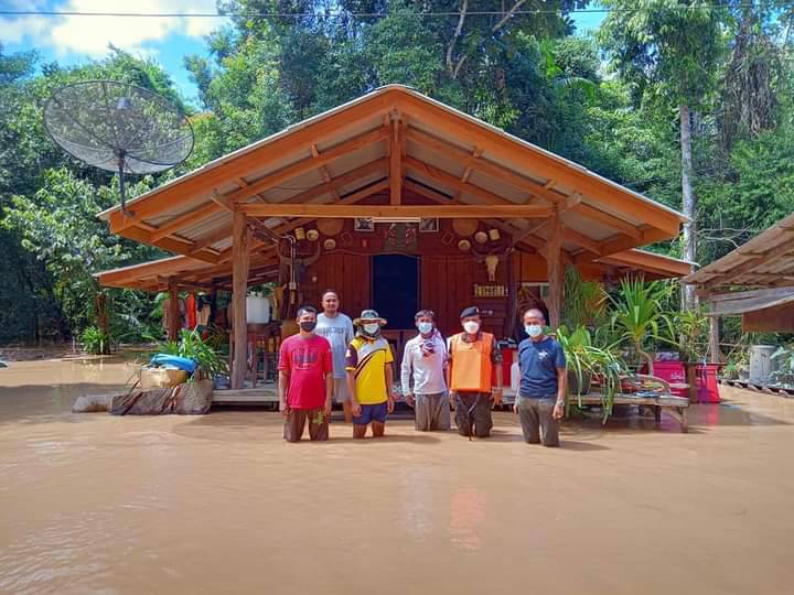 เร่งสำรวจความเสียหาย พื้นที่น้ำท่วม อ.เขาพนม