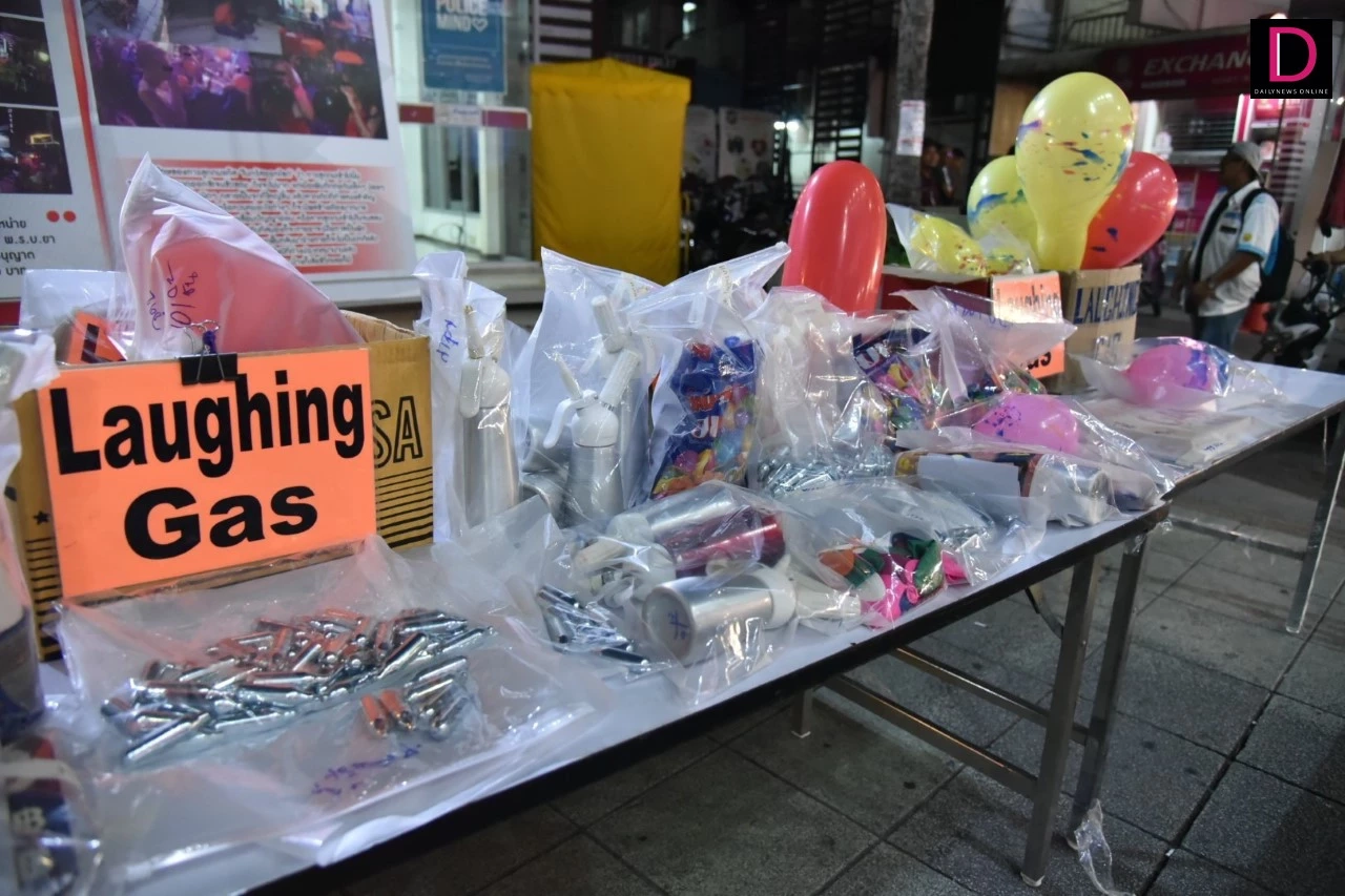 ถึงตาย! อย. เตือนอันตรายสูดดมลูกโป่งแก๊สหัวเราะมากอาจทำให้เสียชีวิต
