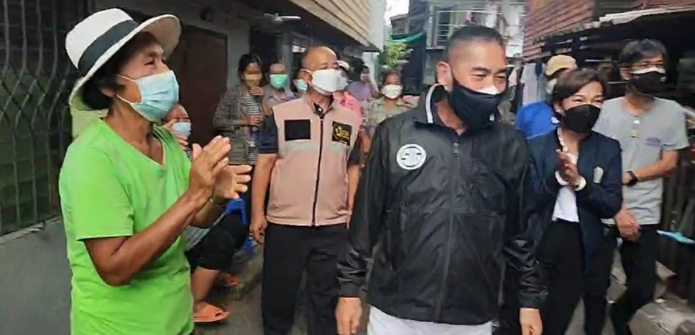 พล.ต.อ.จักรทิพย์ ลงพื้นที่กทม. เมื่อวันที่ 4 พ.ย.ที่ผ่านมา