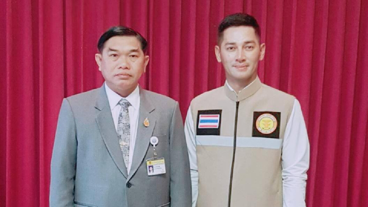 ฮือฮา! "พรรคเพื่อชาติไทย" เปิดตัวพระเอก "สารวัตรใหญ่" เตรียมส่งลง ส.ส.