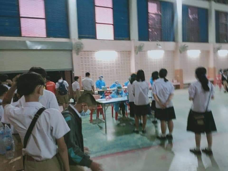 อัปเดต! ไม่พบโควิดหลังกักตัวทั้งนักเรียนคำสร้อยพิทย์ฯ กว่าพันคน
