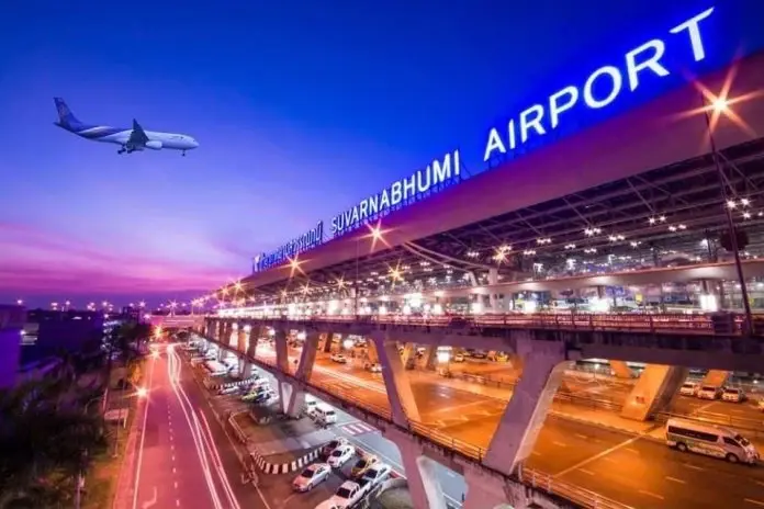 ท่าอากาศยานสุวรรณภูมิ ให้บริการจอดฟรี โซน C ลานจอดรถระยะราว