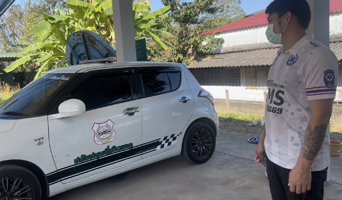 เปิดคลิปกล้องหน้ารถกู้ภัย ผู้พิพากษา​ชนแล้วซิ่งหนี