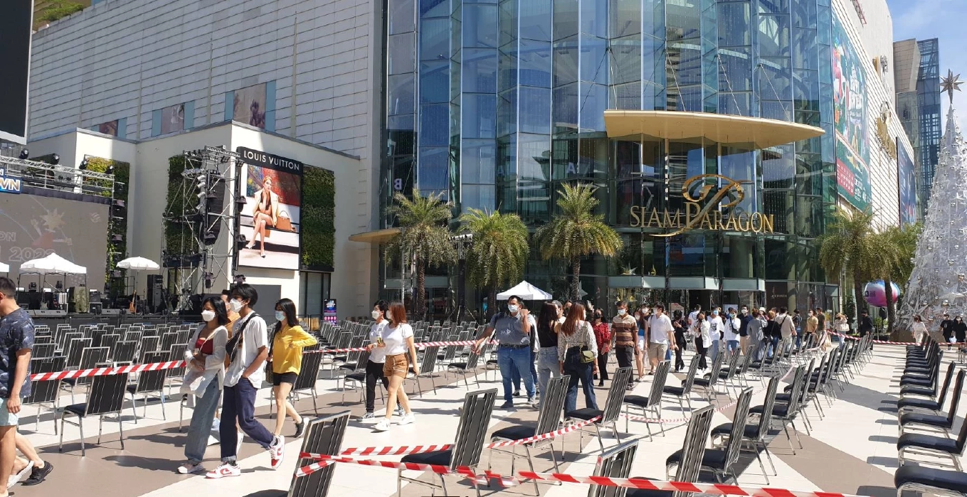 พารากอน จัดเคาท์ดาวน์ตรึงมาตรการคุมโควิดเข้ม-จำกัดคนร่วมงาน300