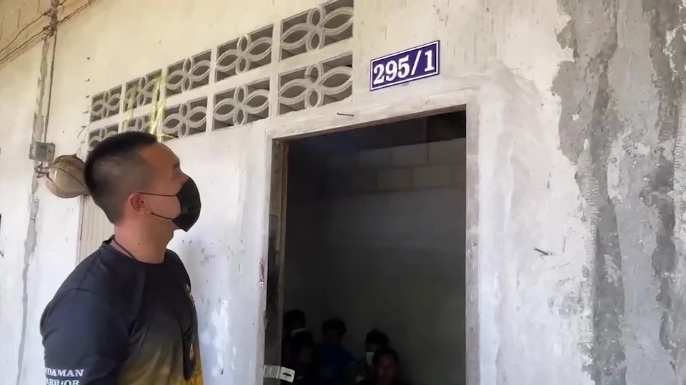 กองกำลังเทพสตรี รวบ 16 เมียนมาหลบหนีเข้าเมือง  ซุกบ้านเช่า กลางเมืองระนอง