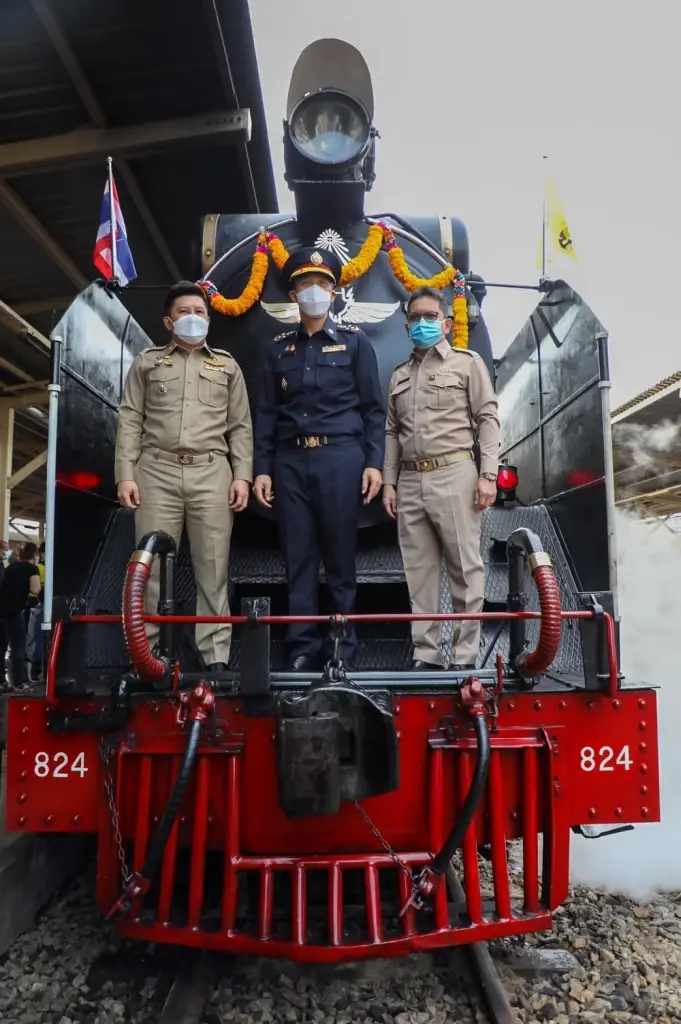 การรถไฟฯ เปิดเดินขบวนรถจักรไอน้ำประวัติศาสตร์ ในโอกาสวันพ่อแห่งชาติ