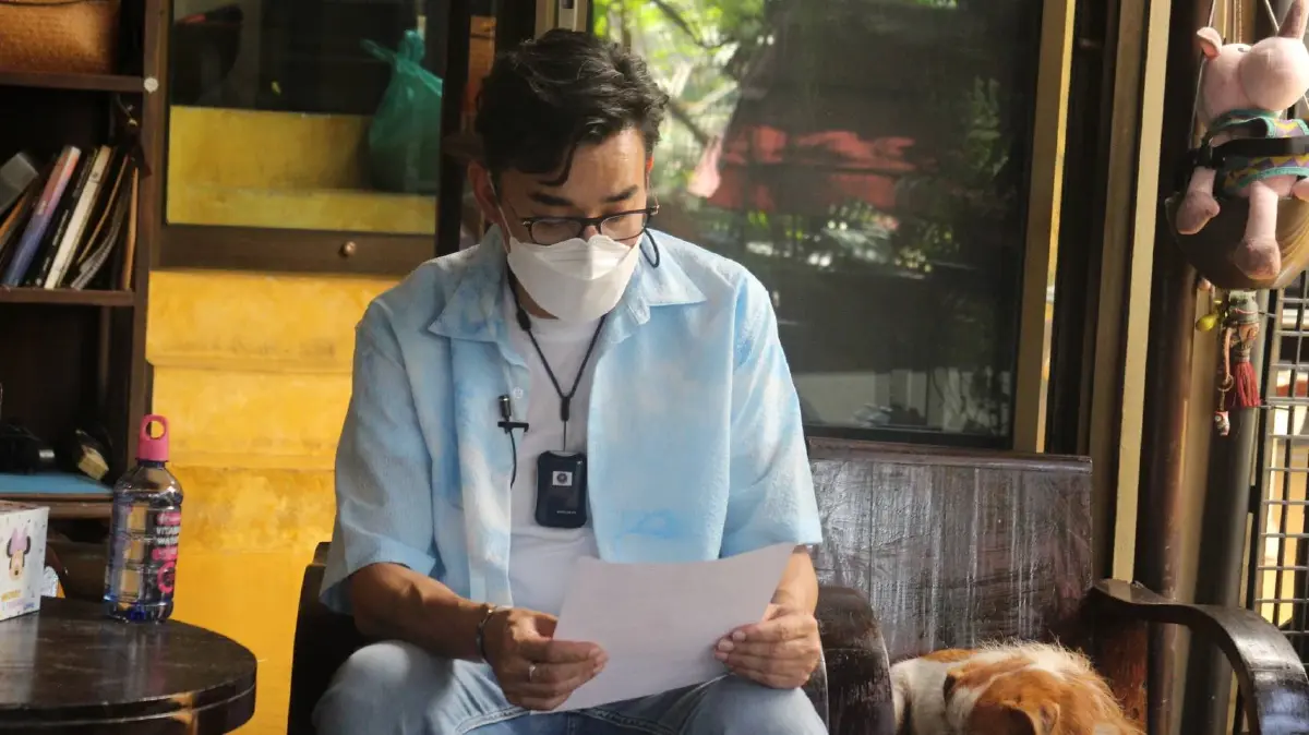 ก้อง สหรัถ -นีโน่ เมทนี คุณจิ๋ว แห่งมูลนิธิคุณ ช่วยเหลือน้องหมา-แมว ไร้บ้าน