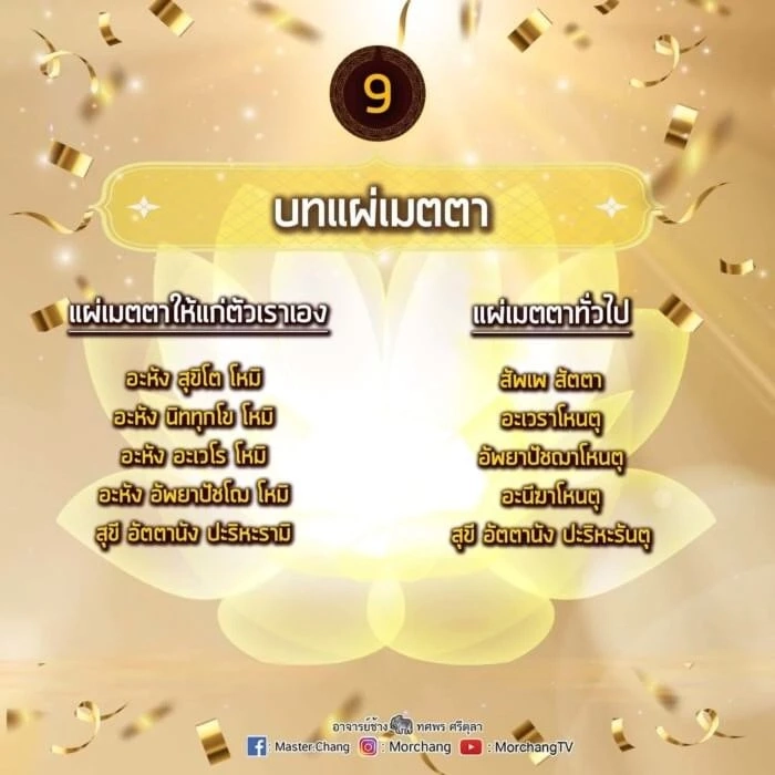 หมอช้าง เปิด 9 บทสวดมนต์ข้ามปี เสริมมงคลรับปีเสือทอง