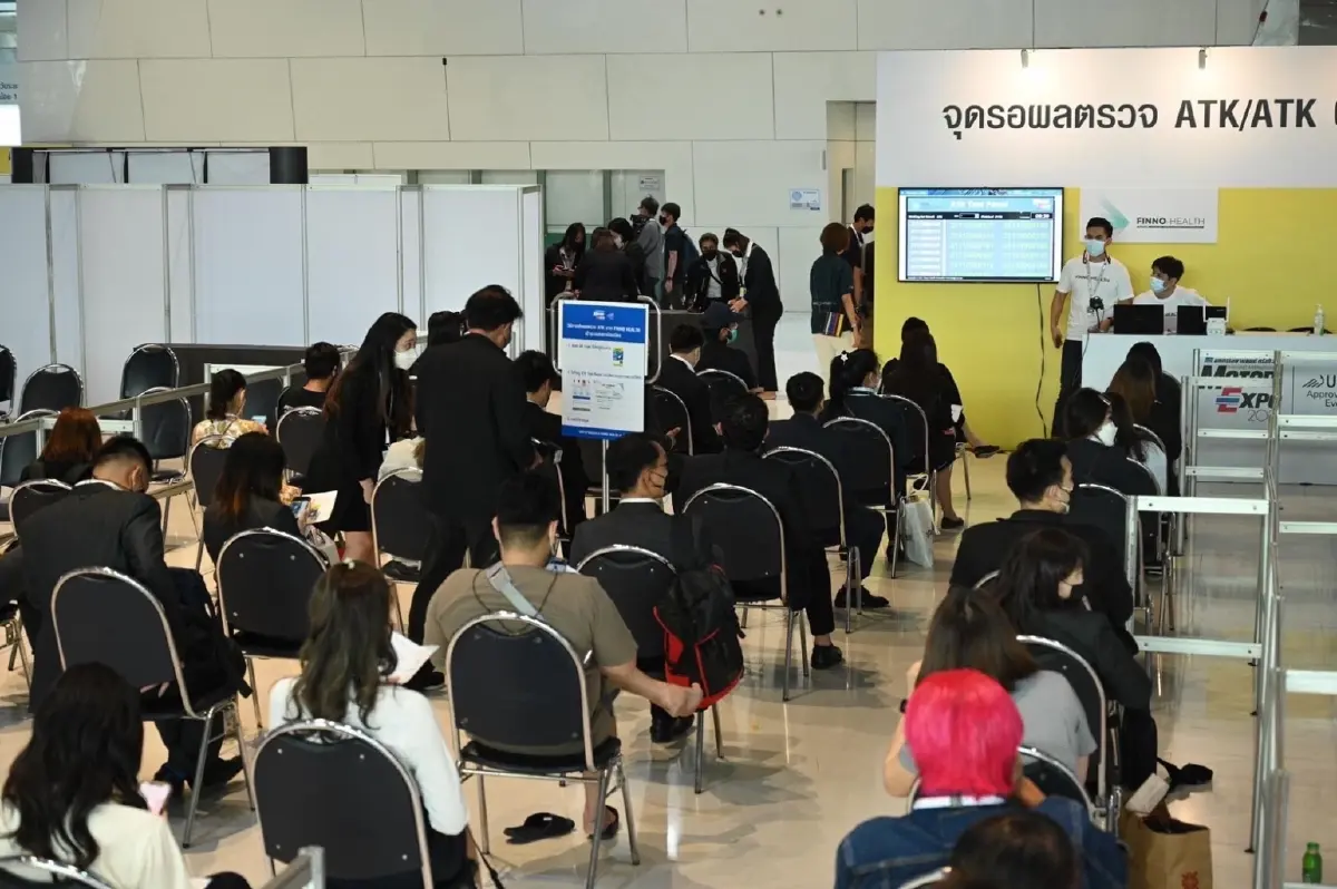 FINNO-HEALTH มั่นใจ ATK Passport คัดกรองโควิด ผู้เข้าร่วมงานMotor Expo 2021