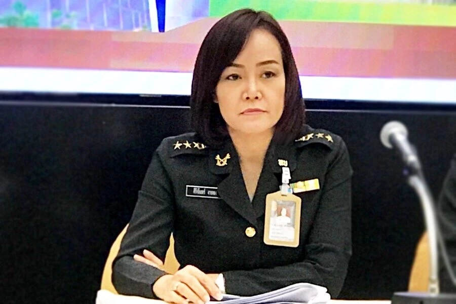 พันเอกหญิง ศิริจันทร์ งาทอง รองโฆษก กองทัพบก