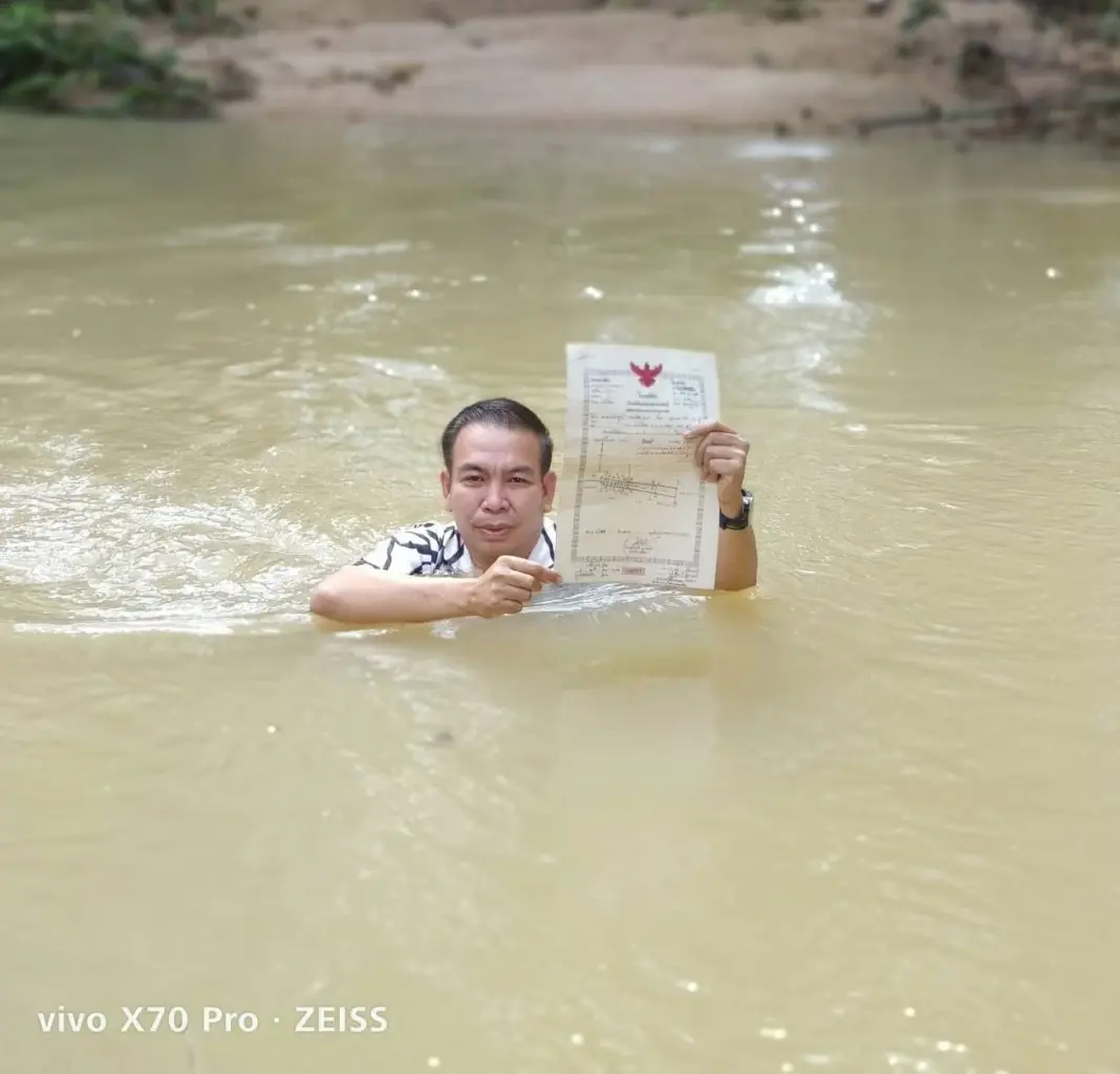 เปิดใจ นายหน้าลอยคอขายที่ดิน ระบุทำไป "เพื่อแสดงความจริงใจ"