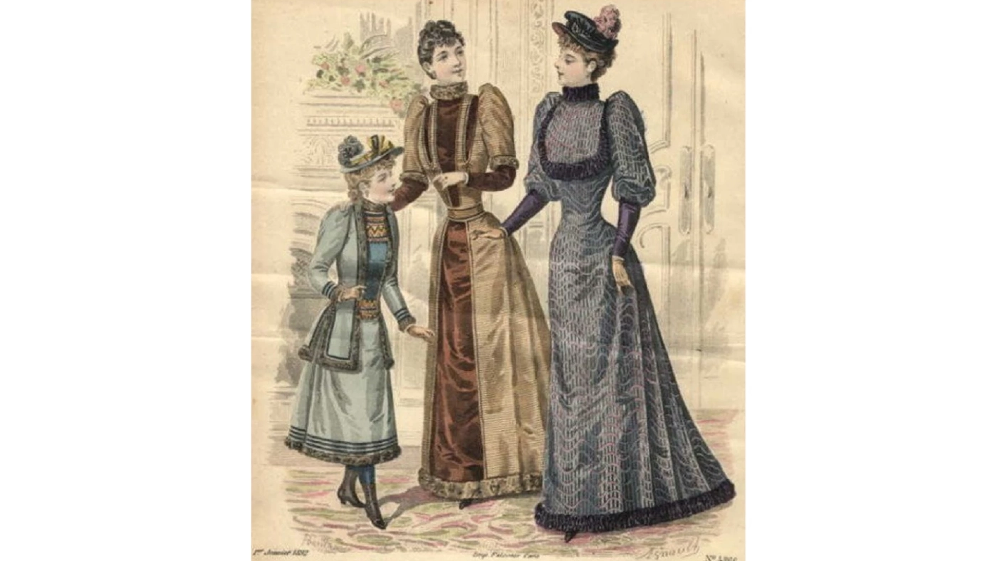 ธรรมเนียมการใส่ชุดคอร์เซ็ทของตะวันตก