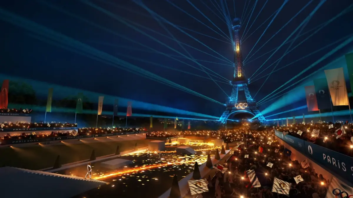 โอลิมปิก ปารีส 2024 จัดพิธีเปิดกลางแม่น้ำ ( คลิป )