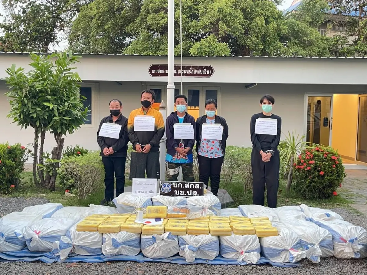 บช.ปส.โชว์ 7 ผลงาน ปลื้มสกัดเครือข่ายม้ง กระเป๋าหนัก
