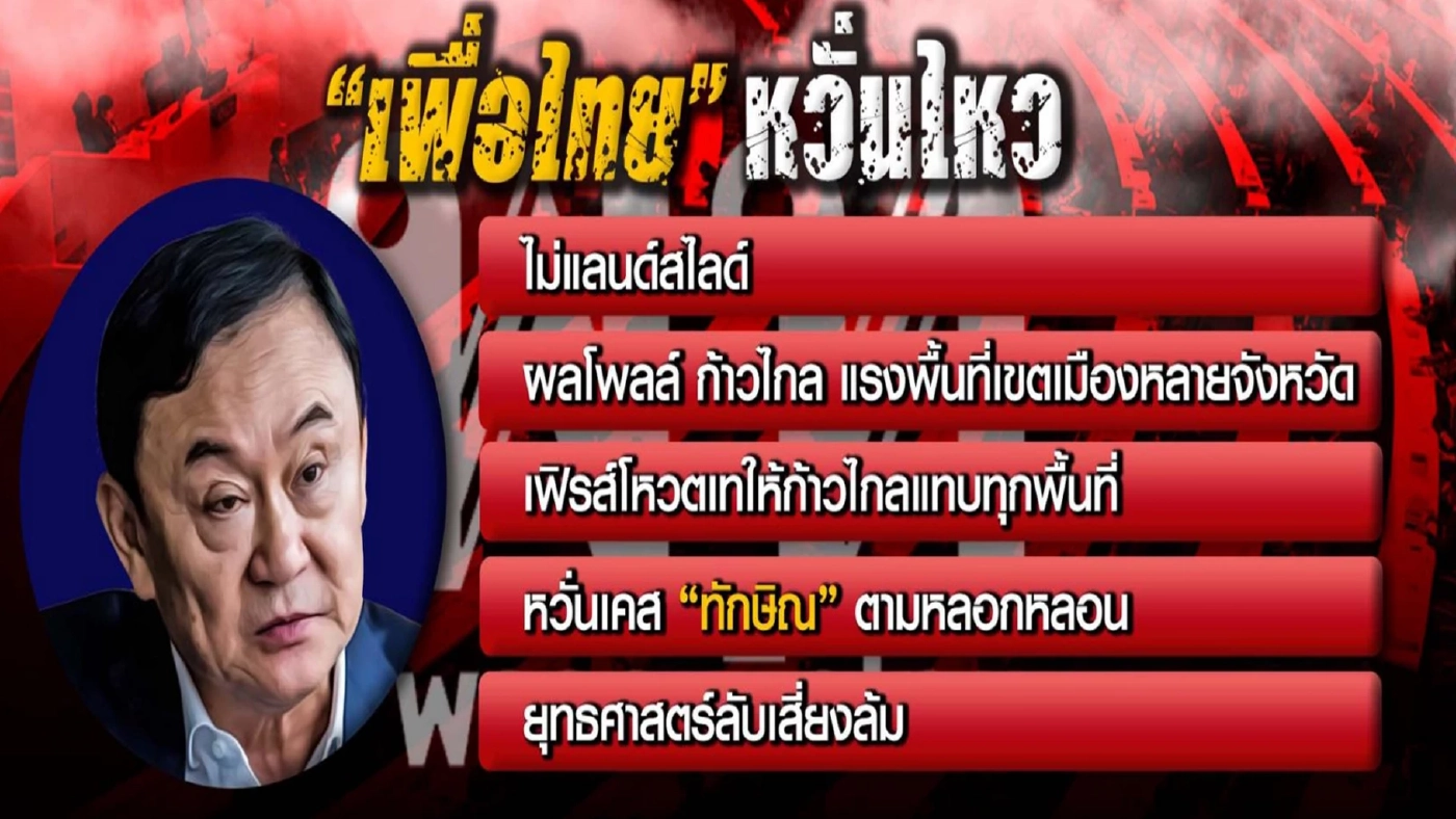 "โทนี่ วู้ดซัม" แรงเหวี่ยงเสี่ยงเพื่อไทยยุบพรรค
