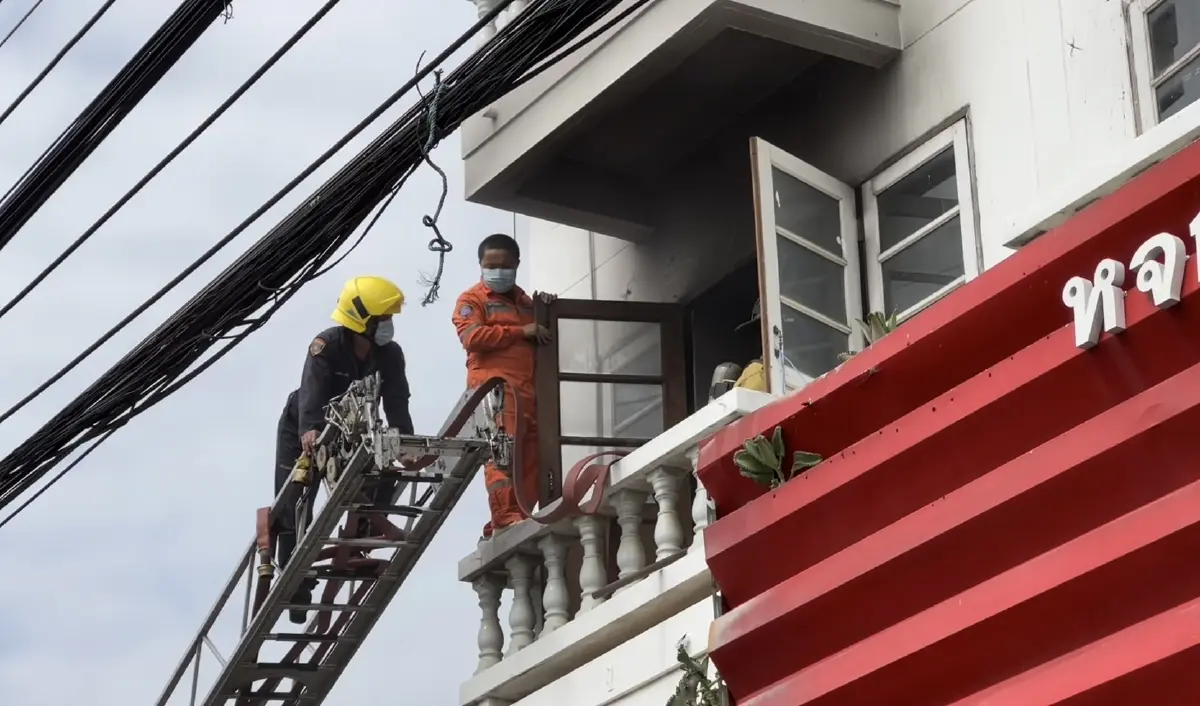 ไฟไหม้เหมืองบิทคอยน์ กลางเมืองเชียงใหม่ เสียหาย 2 ล้านบาท