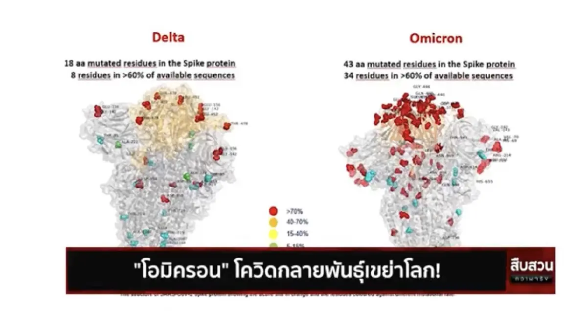 "โอมิครอน" ไวรัสโควิดกลายพันธุ์เขย่าโลก!