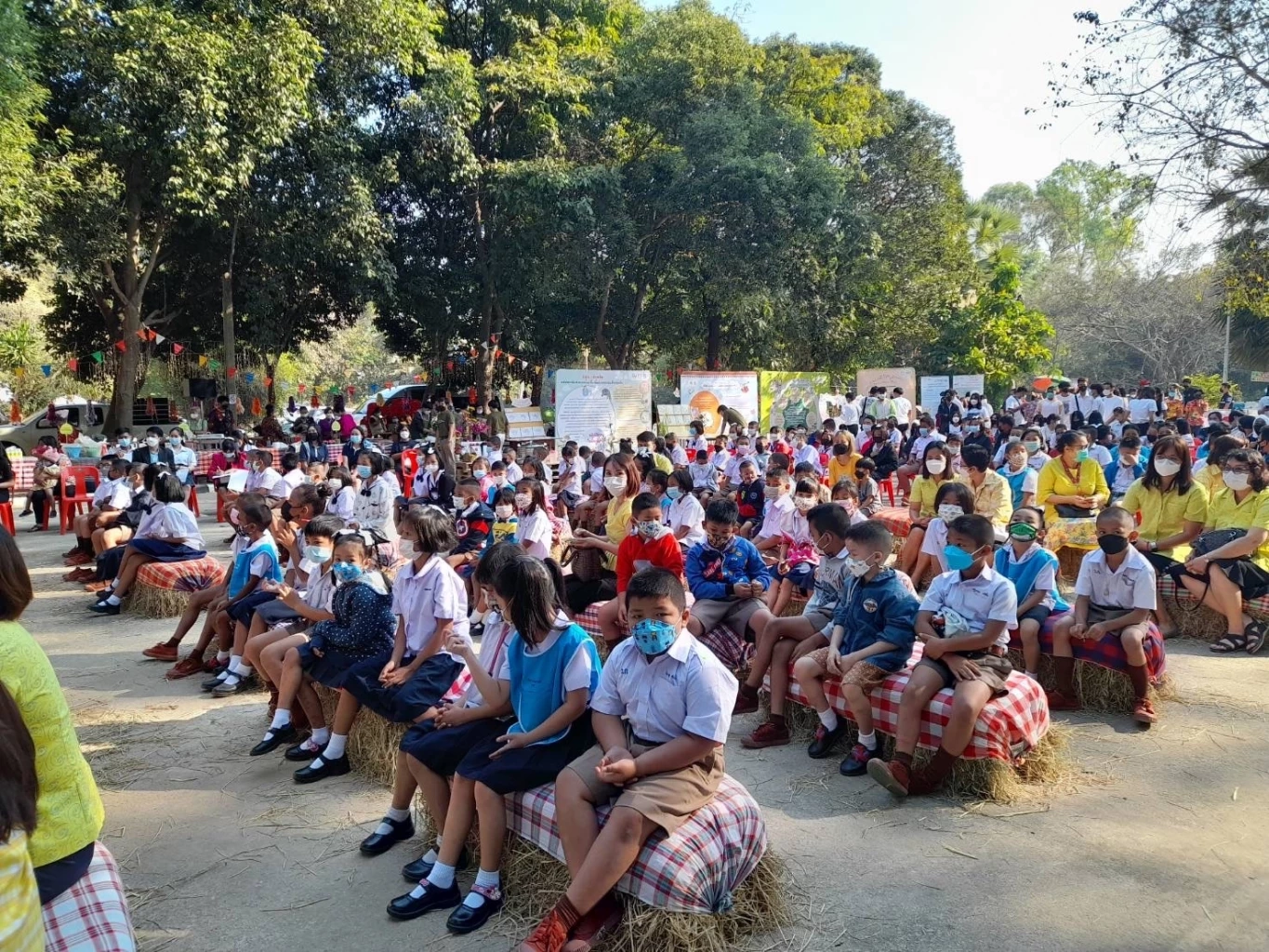 จัดงานวัดวังตะกูโมเดล "สานพลังการอ่าน สู่เมืองอาหารปลอดภัยเพื่อเด็ก"