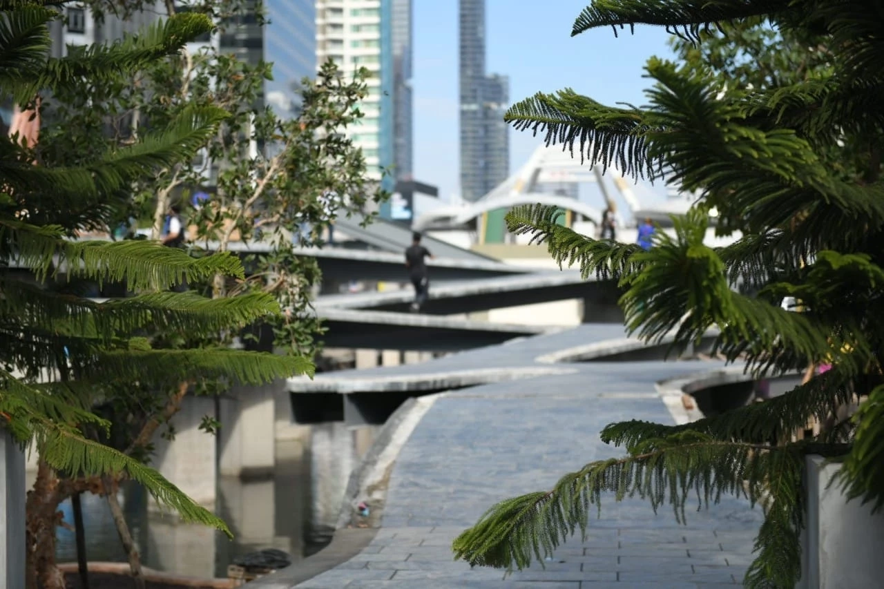 จ่อเปิดใช้"คริสต์มาส"นี้ สวนสาธารณะคลองช่องนนทรี คืบหน้าแล้ว 70%