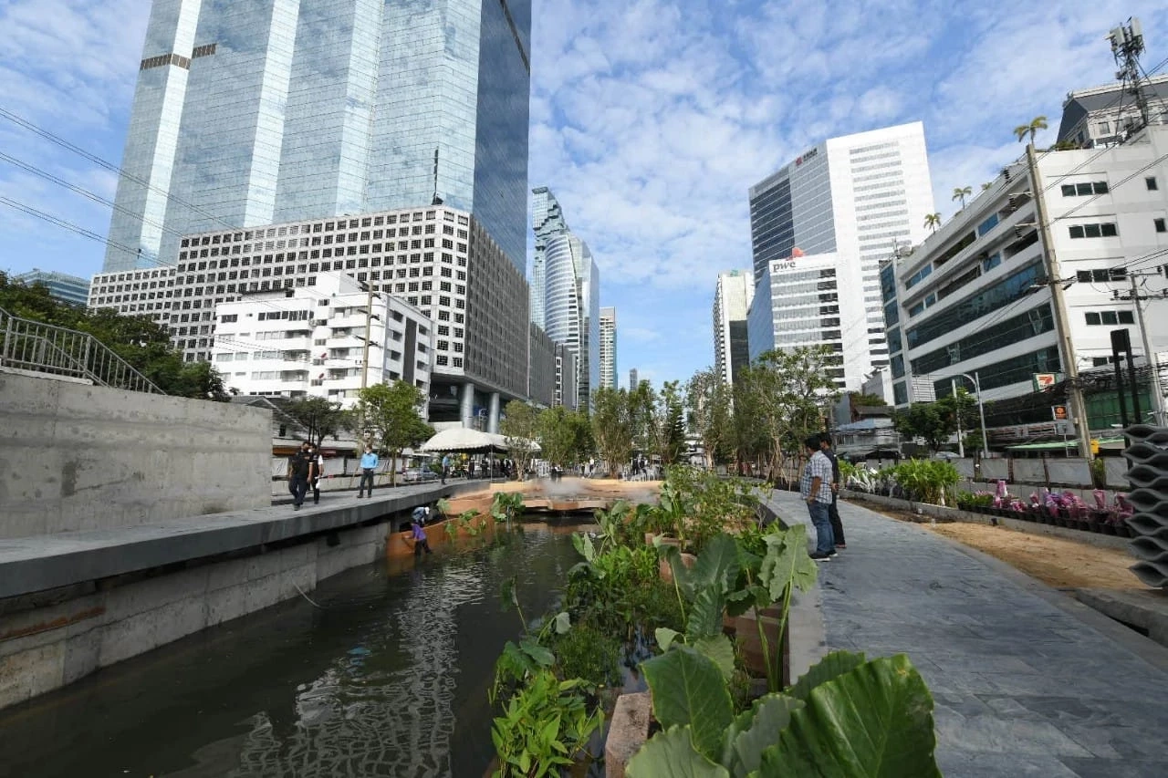 จ่อเปิดใช้"คริสต์มาส"นี้ สวนสาธารณะคลองช่องนนทรี คืบหน้าแล้ว 70%