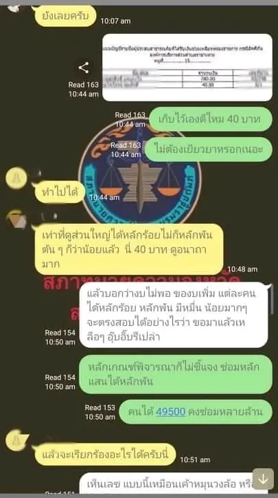 เปิดแชทลับ ชาวบ้านสุดงง ได้เงินเยียวยาไฟไหม้หมิงตี้ 40 บาท