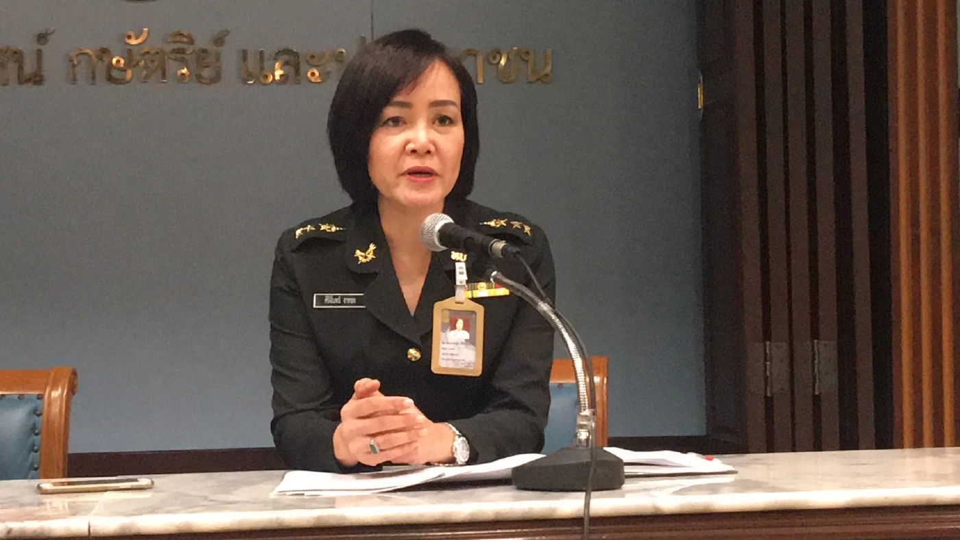 พันเอกหญิง ศิริจันทร์ งาทอง รองโฆษกกองทัพบก 