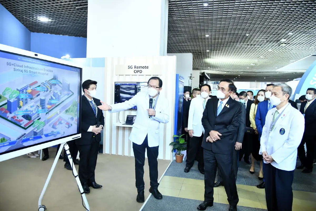 รพ.ศิริราช ต้นแบบโรงพยาบาลอัจฉริยะด้วยเทคโนโลยีเครือข่าย 5G แห่งแรกของโลก