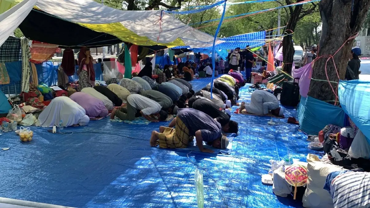 ตำรวจวางกำลังเข้ม รับผู้ชุมนุม จะนะรักษ์ถิ่น ที่ประกาศบุกทำเนียบวันนี้