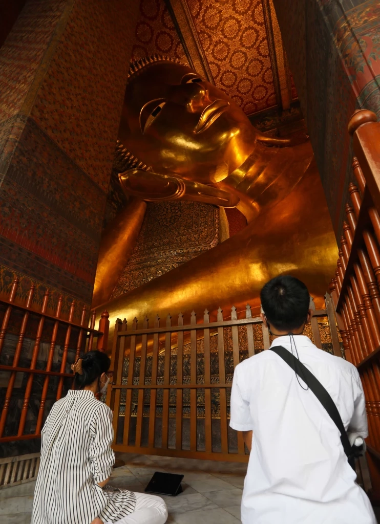 พระนอน วัดโพธิ์