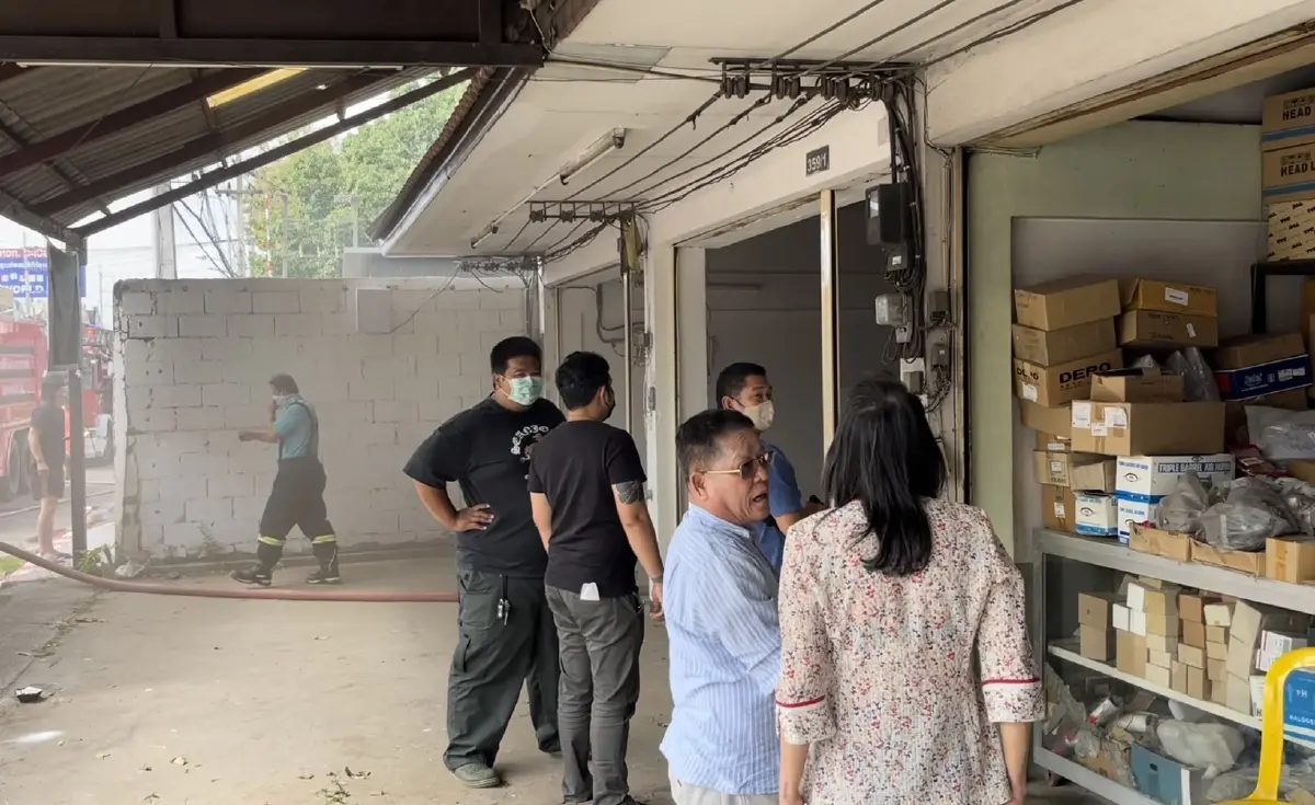 ไฟไหม้เหมืองบิทคอยน์ กลางเมืองเชียงใหม่ เสียหาย 2 ล้านบาท
