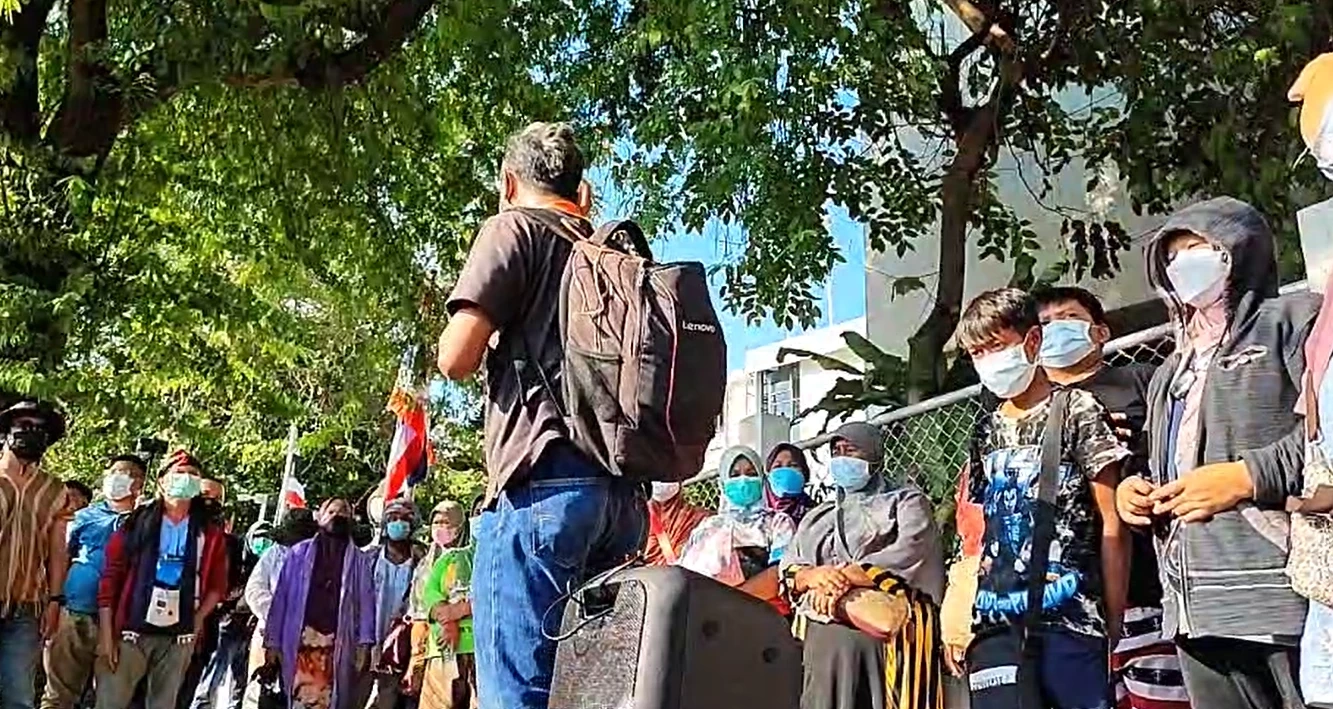 "ม็อบจะนะ" ยื่นคำขาดไม่กลับบ้าน ย้ายไปปักหลักหน้ายูเอ็น