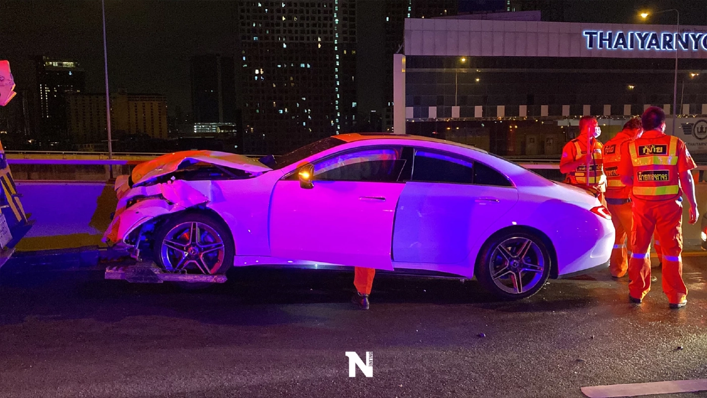 ตำรวจให้ประกันตัวหนุ่มขับเบนซ์ ชนดับ 3 เหตุไม่มีพฤติการณ์หลบหนี