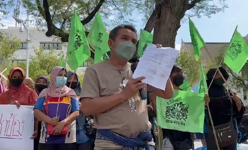 นายสมบูรณ์ คำแหง ที่ปรึกษาเครือข่ายจะนะรักษ์ถิ่น 