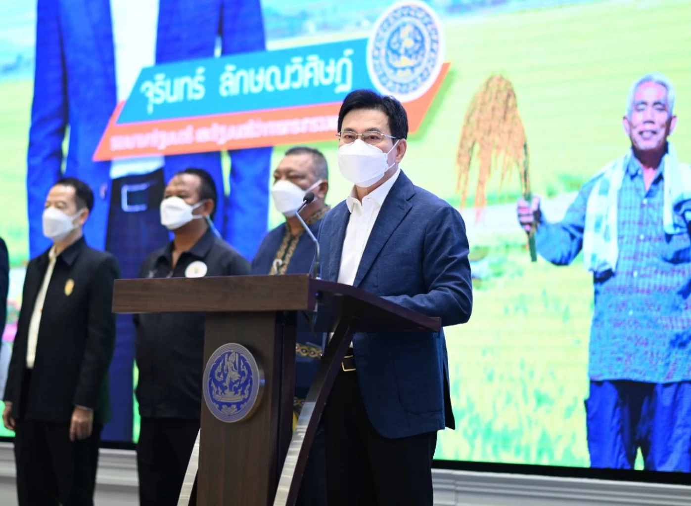 Kick Off จุรินทร์ จ่ายเงินส่วนต่างข้าว-ยาง รับพร้อมกันทั่วประเทศ