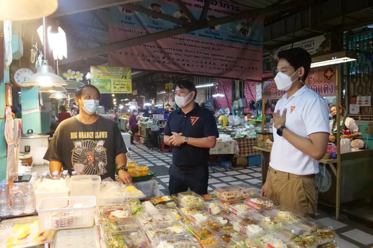 เพชร กรุณพล ประเดิมลงพื้นที่หาเสียงส.ส.เขตหลักสี่